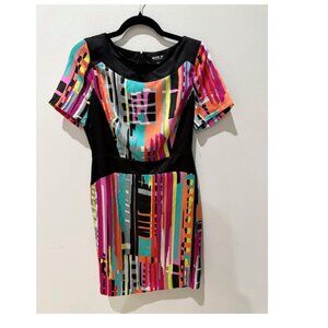 Allen B. by Allen Schwartz sateen short sleeved dress Size 6